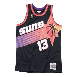 Mitchell & Ness Steve Nash Phoenix Suns 1996-97 Swingman Jersey (Black/Orange)